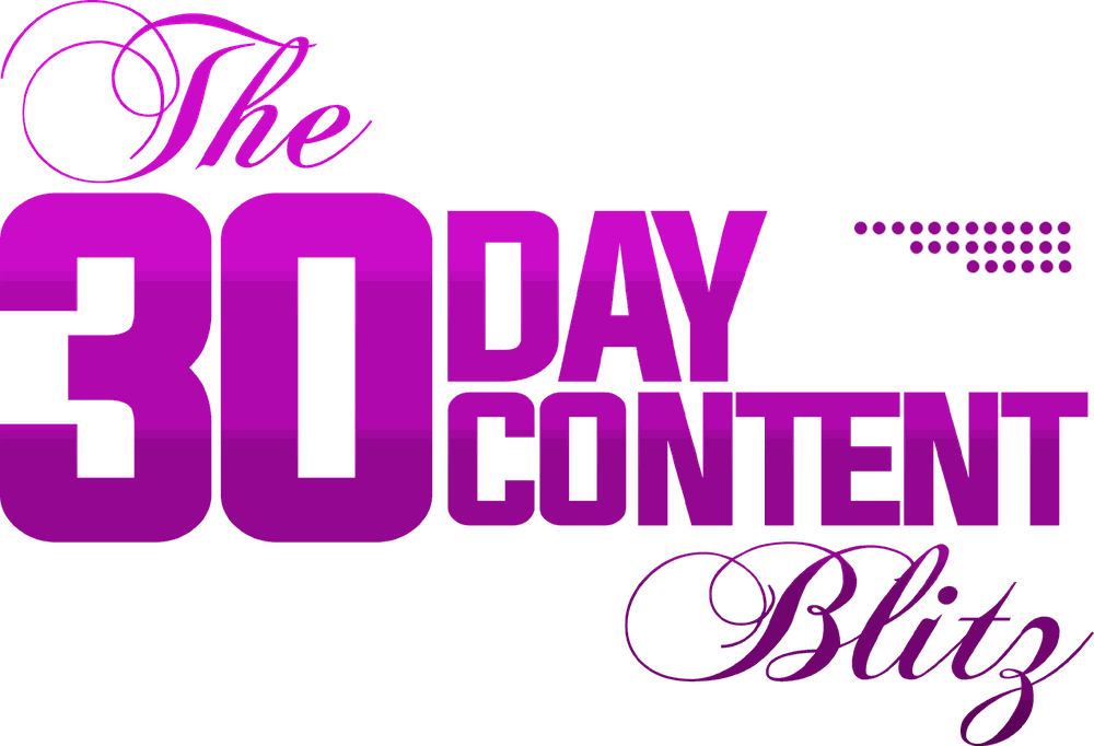 The 30 Day Content Blitz